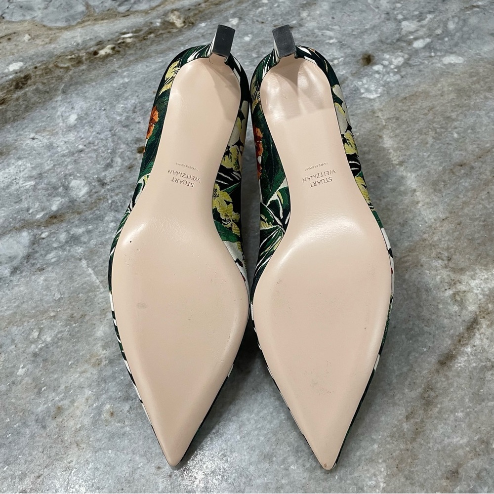NEW Stuart Weitzman Botanica Mira Mule Women’s 8.5 - Picture 3 of 14
